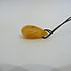 Baltic amber pendant 'Colorado' K-728. Pendant. Amber shop (vazeikin). My Livemaster. Фото №4
