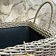 Дровница из ротанга. Дровницы. Изделия из ротанга / Любовь Н.. Интернет-магазин Ярмарка Мастеров.  Фото №2