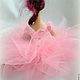interior doll: Ballerina Pink Cloud (Pink Cloud Ballerina). Interior doll. Svetlana Bednenko. My Livemaster. Фото №4
