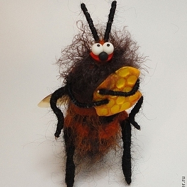 Куклы и игрушки ручной работы. Ярмарка Мастеров - ручная работа Пчела. Handmade.