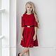 Set of 'Lady in red'. Dresses. Designer clothing Olesya Masyutina. My Livemaster. Фото №5