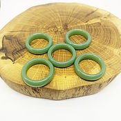 Украшения handmade. Livemaster - original item 17.25 Green glass ring Acacia (zsk1725). Handmade.