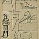 Метода кройки статского, военного, духовного, дамского платья 1910 год. Схемы для шитья. EcoLife_23. Ярмарка Мастеров.  Фото №4