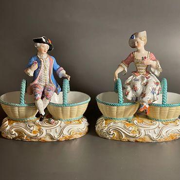 Винтаж ручной работы. Ярмарка Мастеров - ручная работа Винтаж: Meissen блюда. Handmade.
