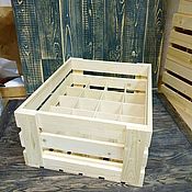 Подарочный деревянный ящик Пасхальный большой