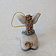 Order Donkey ceramic bell. FunIdea. Livemaster. . Bells Фото №3
