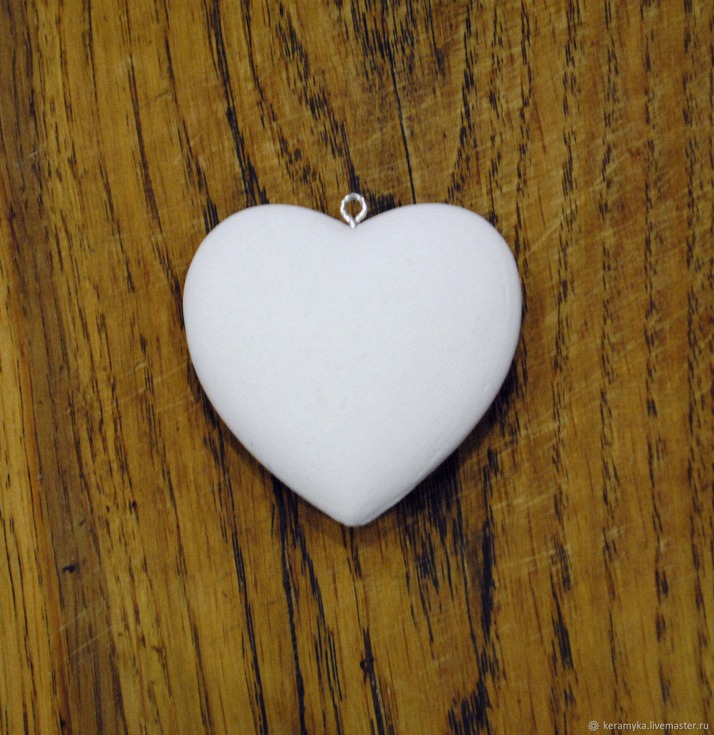 Blank for decoupage and painting 'Heart h - 5 cm', Blanks for decoupage and painting, Shigony,  Фото №1