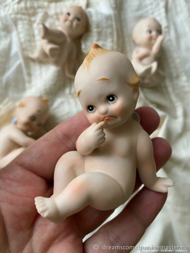 Винтаж: Куклы винтажные: Винтажные фарфоровые фигурки Кьюпи – купить на ...