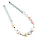 Necklace with pink opal 'Rhapsody' necklace with opals, decoration, Necklace, Moscow,  Фото №1