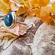 Кольцо с апатитом. Кольца. Karma-jewelry. Ярмарка Мастеров.  Фото №6