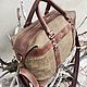 Кожаная сумка YWL weekender bag. Классическая сумка. YURY WHITELOVE. Интернет-магазин Ярмарка Мастеров.  Фото №2