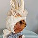 Мишка Тедди в костюме лебедя. Мишки Тедди. Teddy_doll_tarusa. Ярмарка Мастеров.  Фото №12