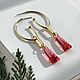 Серьги “Stylish”. Серьги-пусеты. Irina P Design. Ярмарка Мастеров.  Фото №4