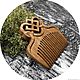  Oberezhny wooden crest MAKOSH small. Combs. Magic wood. Online shopping on My Livemaster.  Фото №2