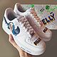 Order Sneakers with a Billy Ailish print. Custom painting of sneakers. nataliadenimart. Livemaster. . Sneakers Фото №3