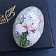 Order Flower pendants to order - jewelry painting on stone. Olga Kniazeva | Jewelry painting. Livemaster. . Pendant Фото №3