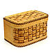 Wooden cat wicker. Box large. Art.0020. The bins. SiberianBirchBark (lukoshko70). Online shopping on My Livemaster.  Фото №2