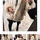 ДУБЛЕНКА ИЗ МЕХА ТОСКАНЫ. Дубленки. MARTELO FUR & LEATHER. Интернет-магазин Ярмарка Мастеров.  Фото №2