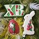 Easter set of handmade soap ' XB '.Holiday gifts, Soap, Moscow,  Фото №1