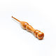 Крючок для вязания 4.5 мм деревянный Яблоня Крючки из дерева #K39. Крючки. ART OF SIBERIA. Ярмарка Мастеров.  Фото №4