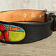 Order Leather collar 'Mondioring'. Narmo leather workshop.. Livemaster. . Dog - Collars Фото №3