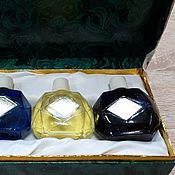 Винтаж handmade. Livemaster - original item Perfume MALACHITE CASKET of the 1970s,full,new.RARE!!!. Handmade.