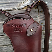 Сувениры и подарки handmade. Livemaster - original item Exclusive closed-type scabbard for Benelli 828U shotgun. Handmade.
