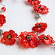 Order 'Poppy field': necklace. BeautyGlassByKate(Lampwork) (beauty-glass). Livemaster. . Necklace Фото №3