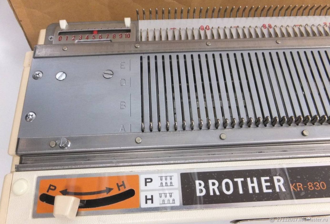 Brother КR 830 5 класса доп. фонтура Япония