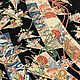 Винтаж: Черное женское торжественное кимоно Куротомэсодэ. Платья винтажные. Kimono-moe-kimono-. Ярмарка Мастеров.  Фото №9