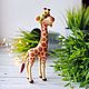 Giraffe ' Long neck». Stuffed Toys. Natasha Maksimova. My Livemaster. Фото №4