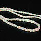 Эфиопский опал 2,9-5мм нить 38,5см. Бусины. Beads. Ярмарка Мастеров.  Фото №4