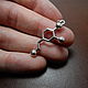 Серебряный кулон. Молекула Дофамин. Подвеска. SilverFun. Интернет-магазин Ярмарка Мастеров.  Фото №2