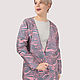 Order Raincoat summer coat pink blue oversize. Yana Levashova Fashion. Livemaster. . Raincoats and Trench Coats Фото №3