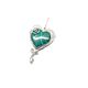 Сердечко Малахит. Кулон. Ольга Ornament. Интернет-магазин Ярмарка Мастеров.  Фото №2