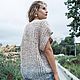 Заказать Жилет деграде вязаный в стиле Кучинелли. Knitting by Natali. Ярмарка Мастеров. . Жилеты Фото №3