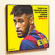Picture Poster Pop Art Neymar, Fine art photographs, Moscow,  Фото №1