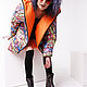 Warm women's jacket ' Graffiti'. Outerwear Jackets. Evgeniya Petrik. My Livemaster. Фото №4