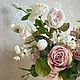 Заказать Букет цветов в вазе "Нюд”. VIVA-FLORA от Оксаны Миткевич. Ярмарка Мастеров. . Композиции Фото №3
