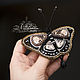 Brooch butterfly exotic. Brooches. N_Belokon_jewelry. My Livemaster. Фото №4