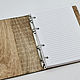 Notebook for recording recipes. Recipe books. semejnaya-masterskaya-bambuk. My Livemaster. Фото №4