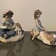 Винтаж: LLADRO  6229 фарфоровая статуэтка Компаньон. Статуэтки винтажные. Коллекция Frau Burd. Ярмарка Мастеров.  Фото №7