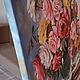 Картина маслом Букет роз цветы в вазе Натюрморт с цветами. Картины. Анастасия AkiArt. Ярмарка Мастеров.  Фото №5