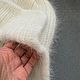 Шапка - ушанка из ангоры. Шапка-ушанка. Екатерина. Ярмарка Мастеров.  Фото №6