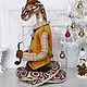 Питон Mr.Python.Войлочная интерьерная игрушка. Войлочная игрушка. Svetlana Vlasova felting. Ярмарка Мастеров.  Фото №7