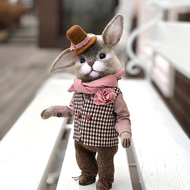 Куклы и игрушки ручной работы. Ярмарка Мастеров - ручная работа Кролик Питер. Handmade.