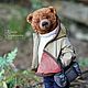 Gennadiy (Dressed Artist Handmade Teddy Bear - OOAK). Teddy Bears. Olga Arkhipova. My Livemaster. Фото №6