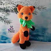 Куклы и игрушки handmade. Livemaster - original item Soft toy Fox Toby plush crocheted Fox. Handmade.