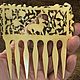 Винтаж: Rare! Большой антикварный гребень, Франция. Гребни винтажные. Brocante chez Alla. Ярмарка Мастеров.  Фото №8