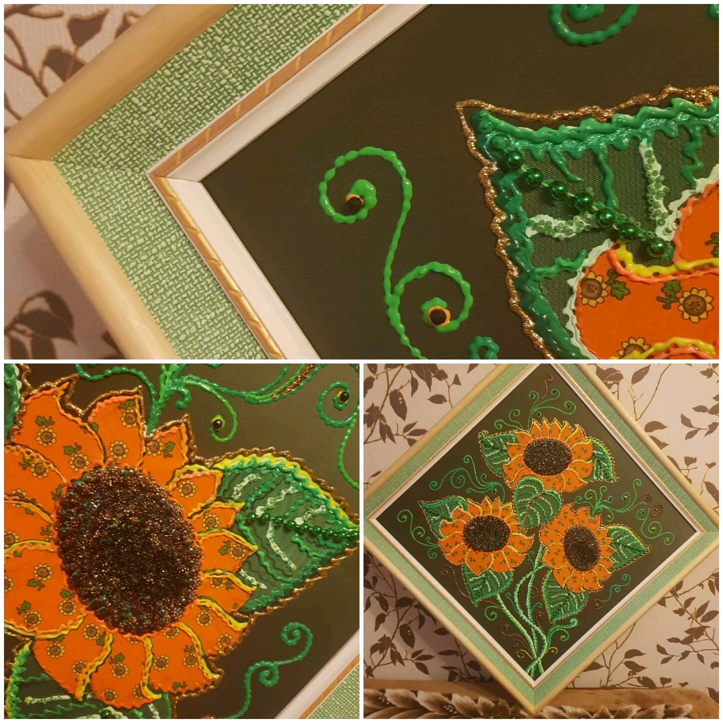 Солнечное трио в интернет-магазине на Ярмарке Мастеров | Картины ...